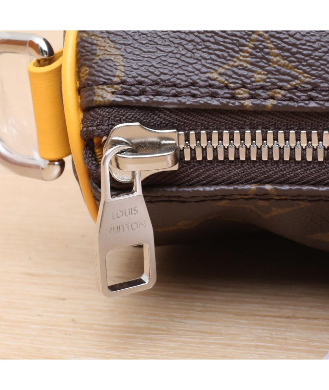 LOUIS VUITTON Коричневая дорожная/спортивная сумка, фото 8