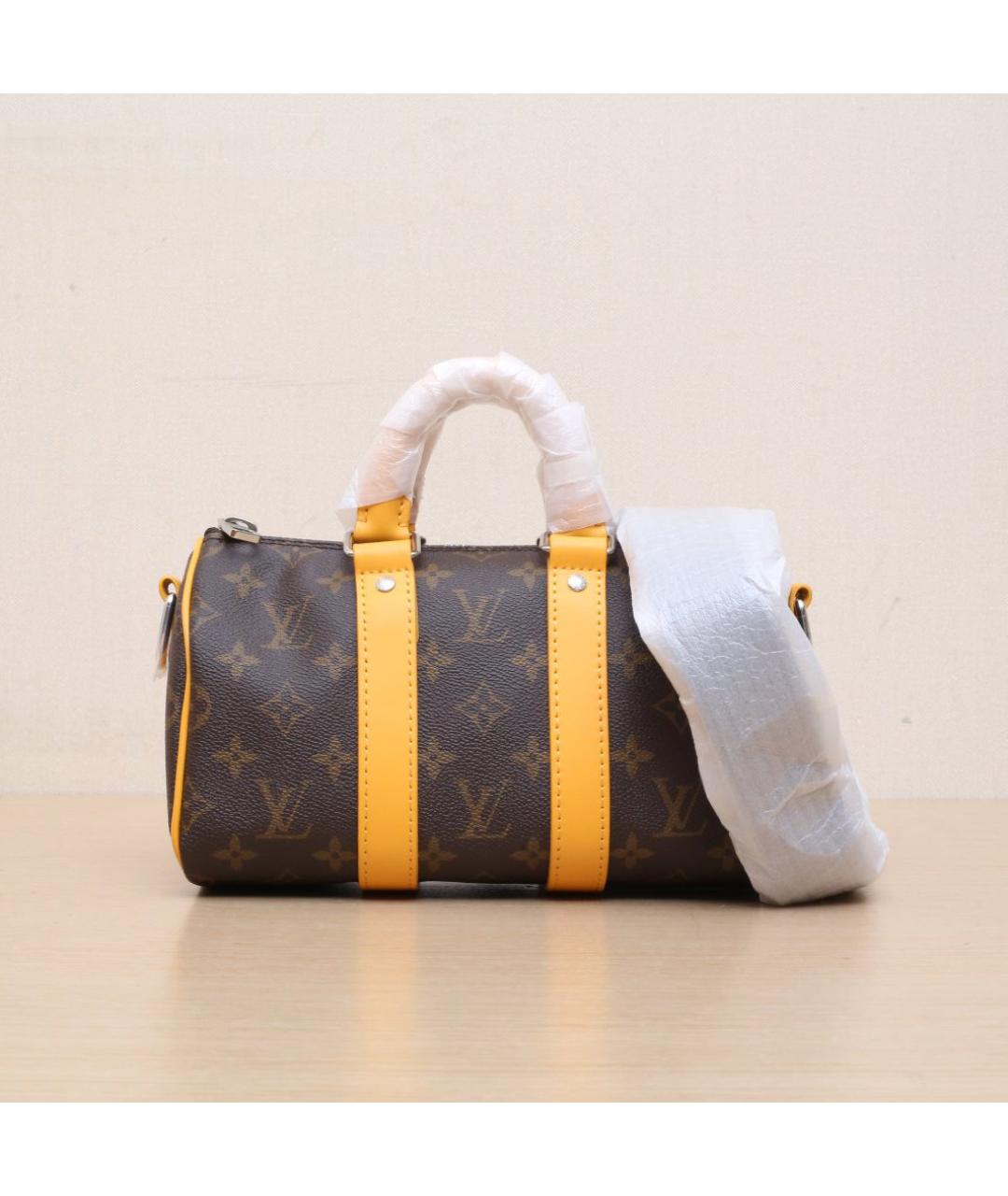 LOUIS VUITTON Коричневая дорожная/спортивная сумка, фото 3