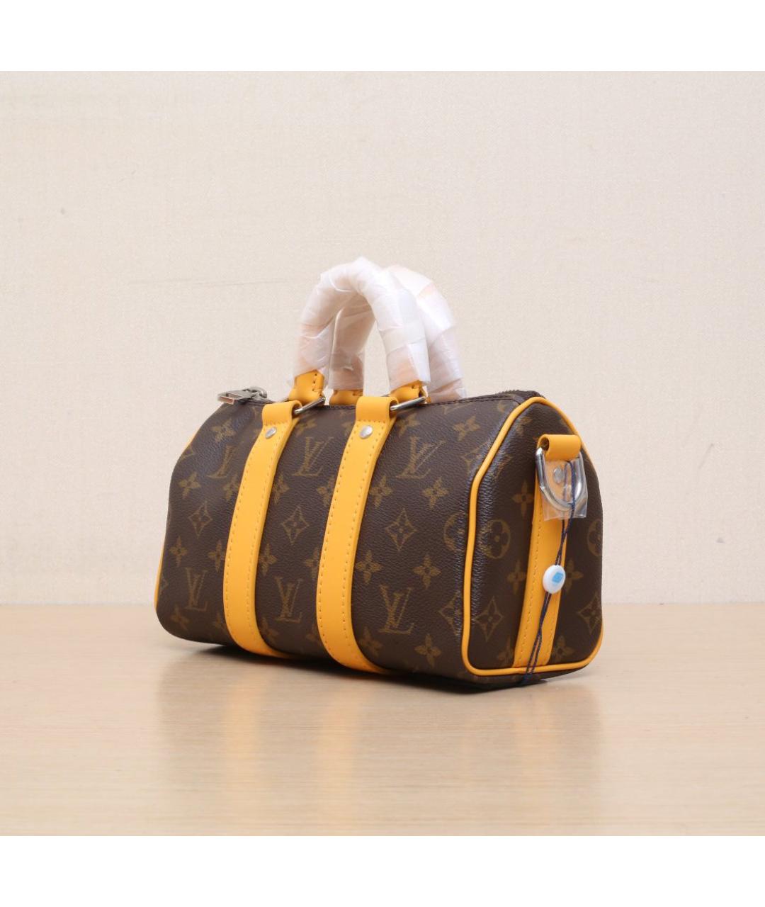 LOUIS VUITTON Коричневая дорожная/спортивная сумка, фото 4