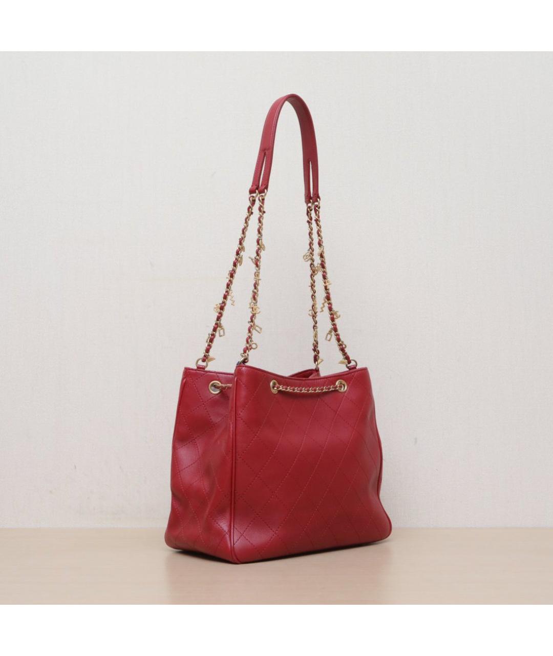 CHANEL Черная кожаная сумка через плечо, фото 5