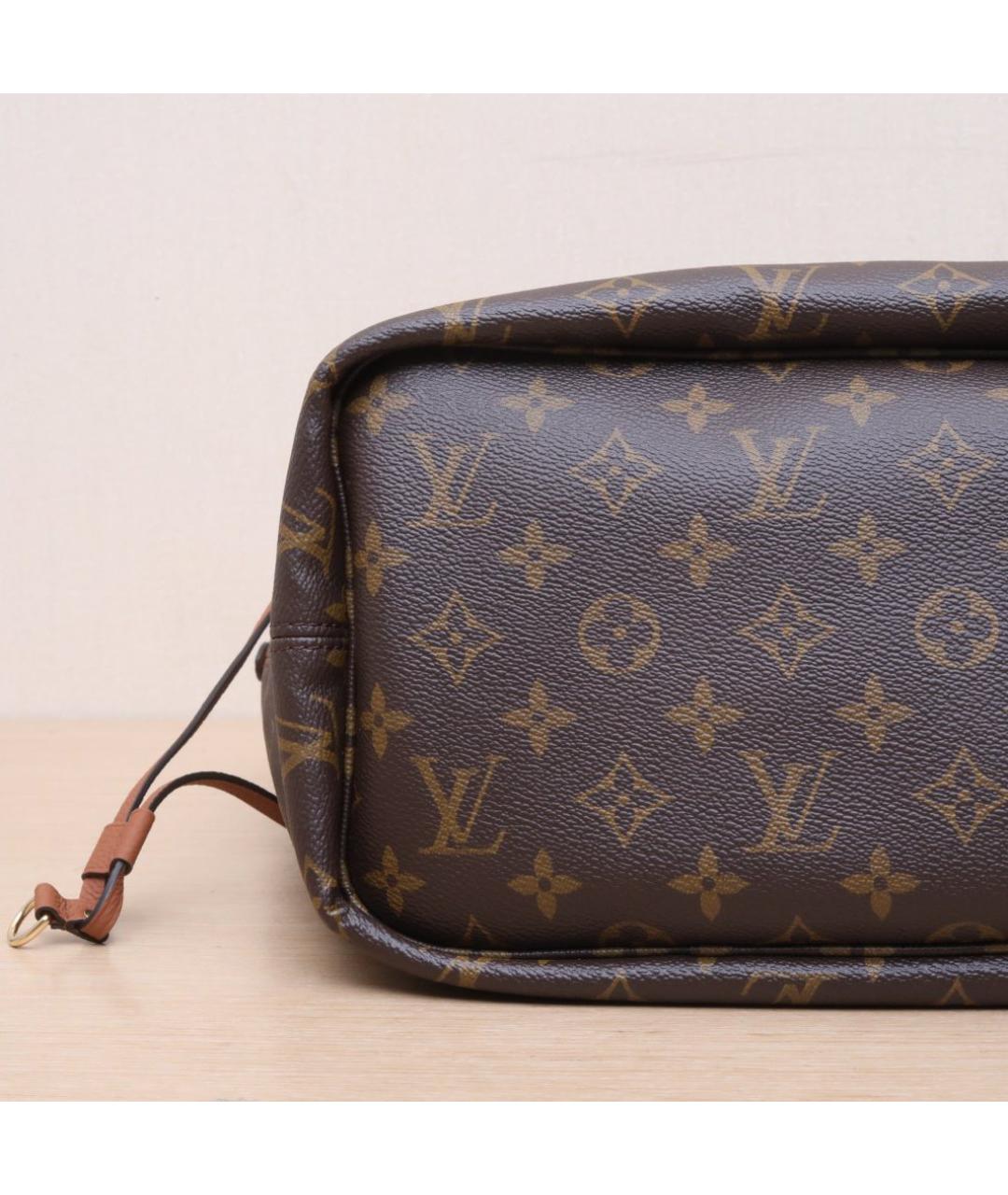 LOUIS VUITTON Коричневая сумка тоут, фото 9