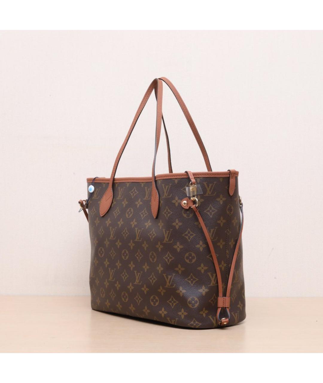 LOUIS VUITTON Коричневая сумка тоут, фото 4