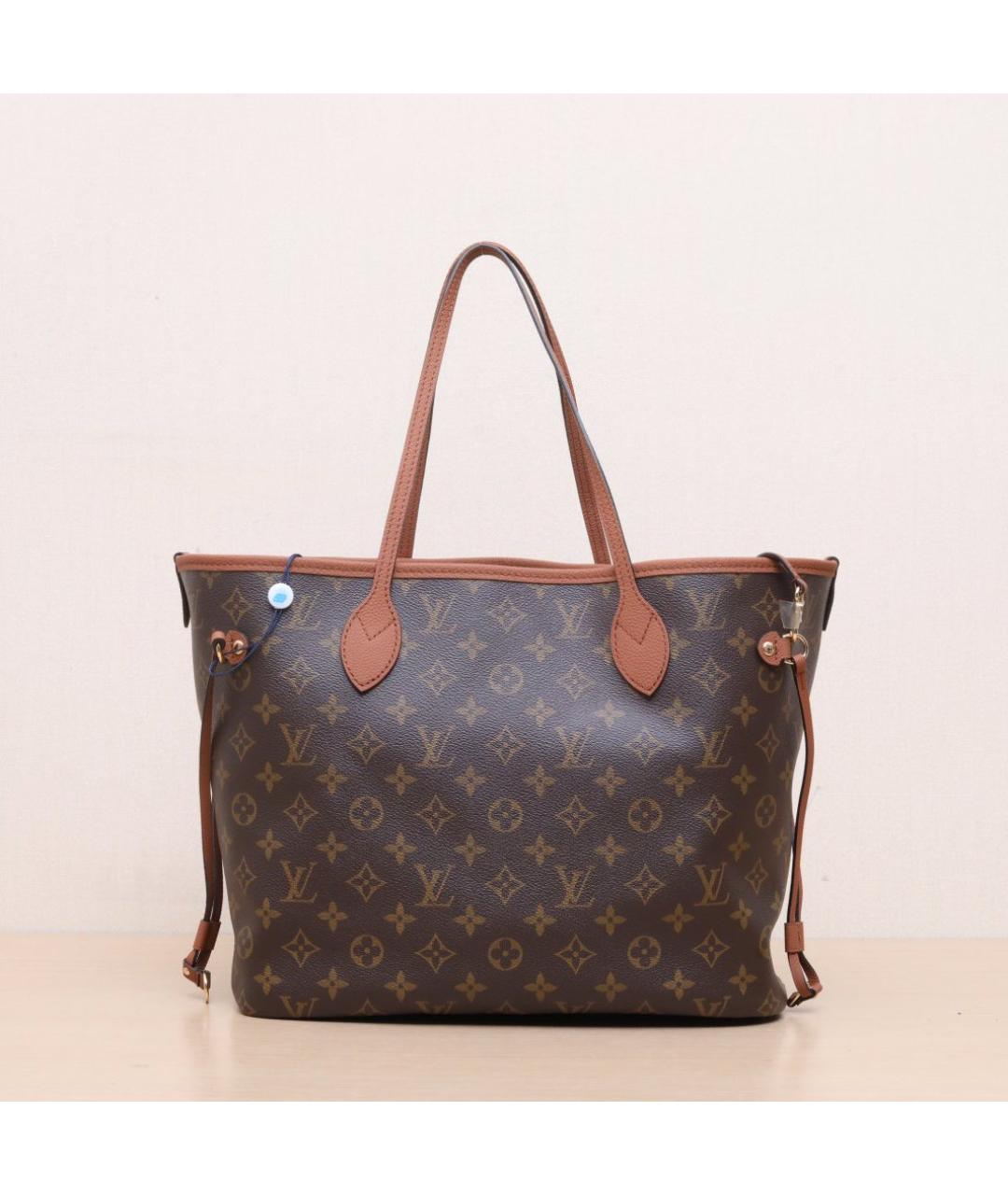 LOUIS VUITTON Коричневая сумка тоут, фото 3