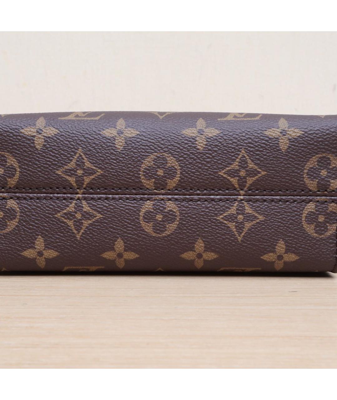 LOUIS VUITTON Коричневая сумка через плечо, фото 8