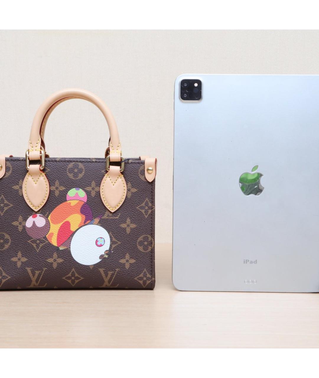 LOUIS VUITTON Коричневая сумка через плечо, фото 6