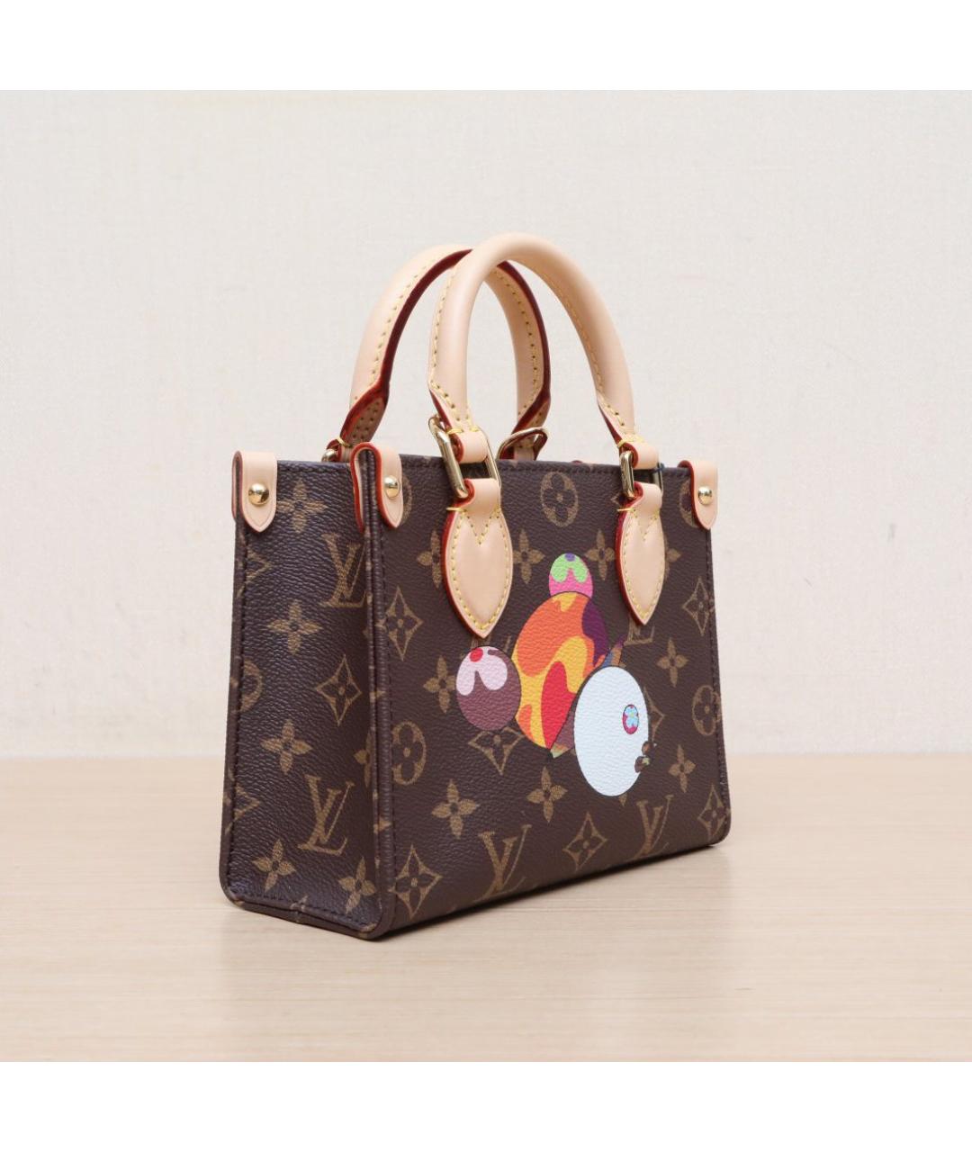 LOUIS VUITTON Коричневая сумка через плечо, фото 5