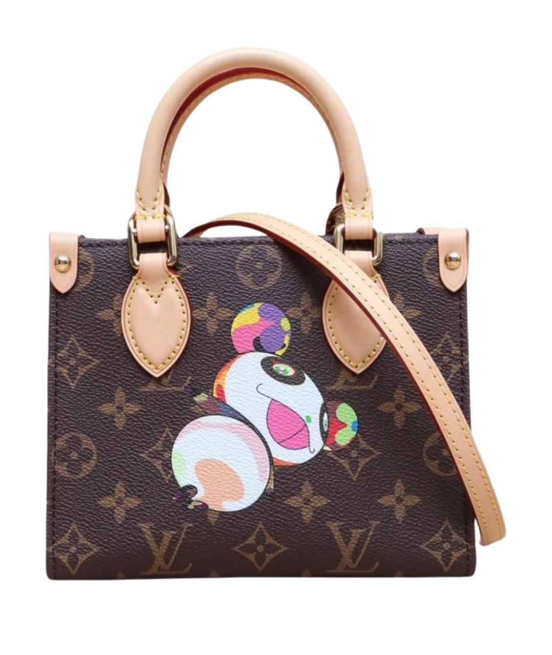 LOUIS VUITTON Коричневая сумка через плечо, фото 1