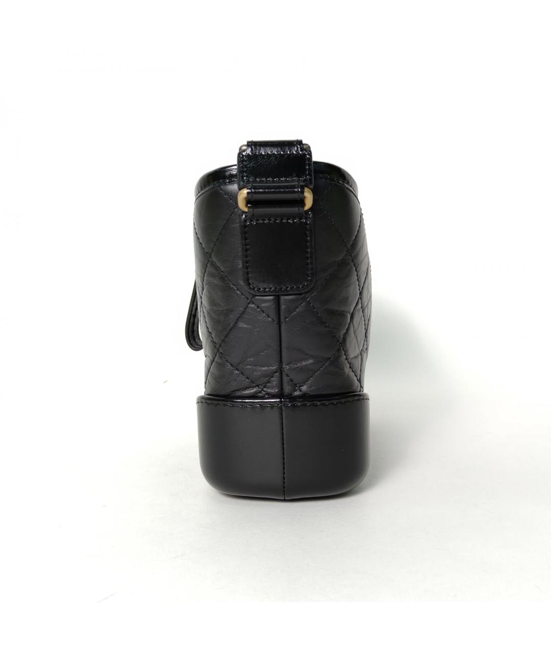 CHANEL Черная кожаная сумка через плечо, фото 5