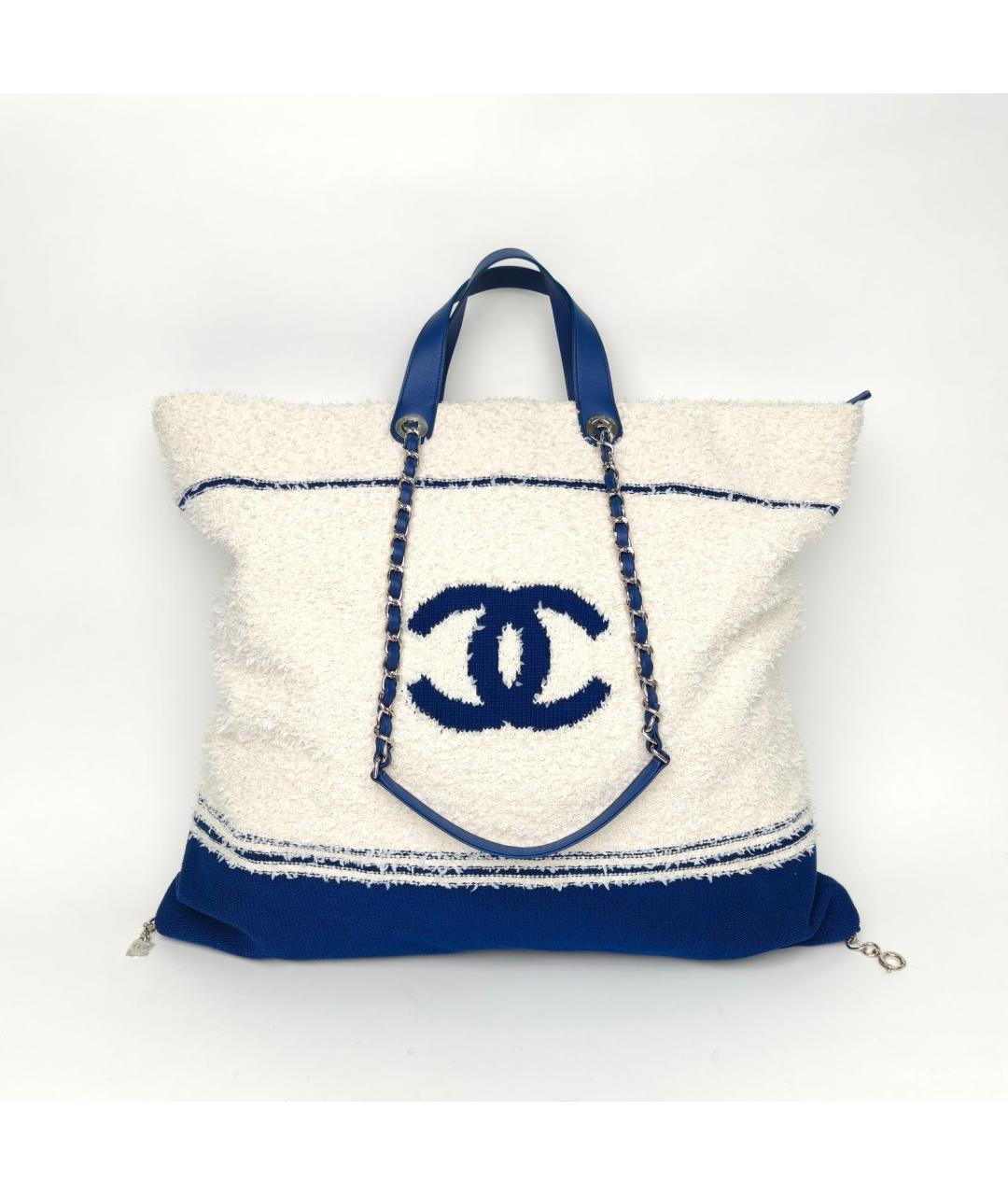 CHANEL Белая сумка через плечо, фото 2