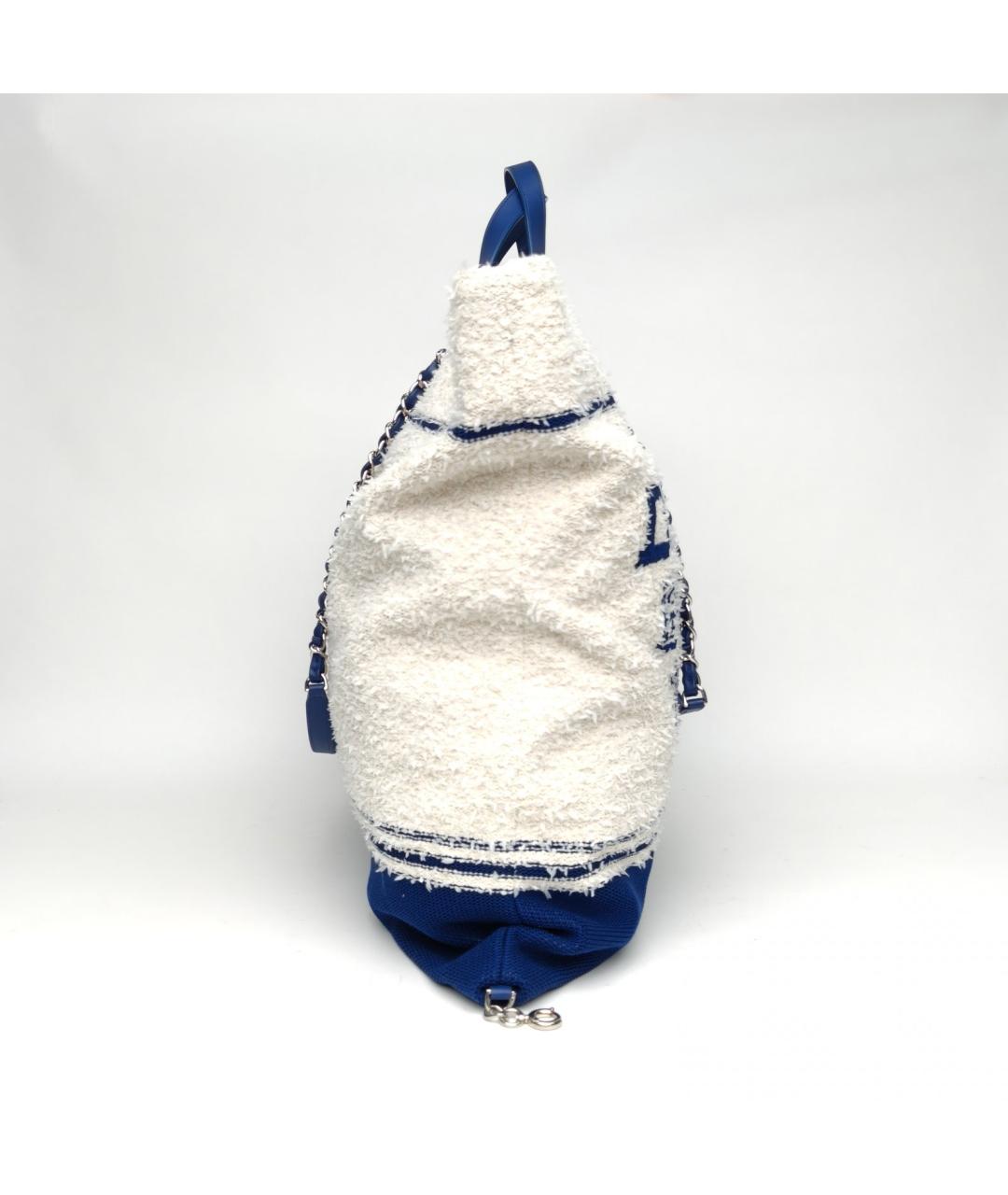 CHANEL Белая сумка через плечо, фото 5