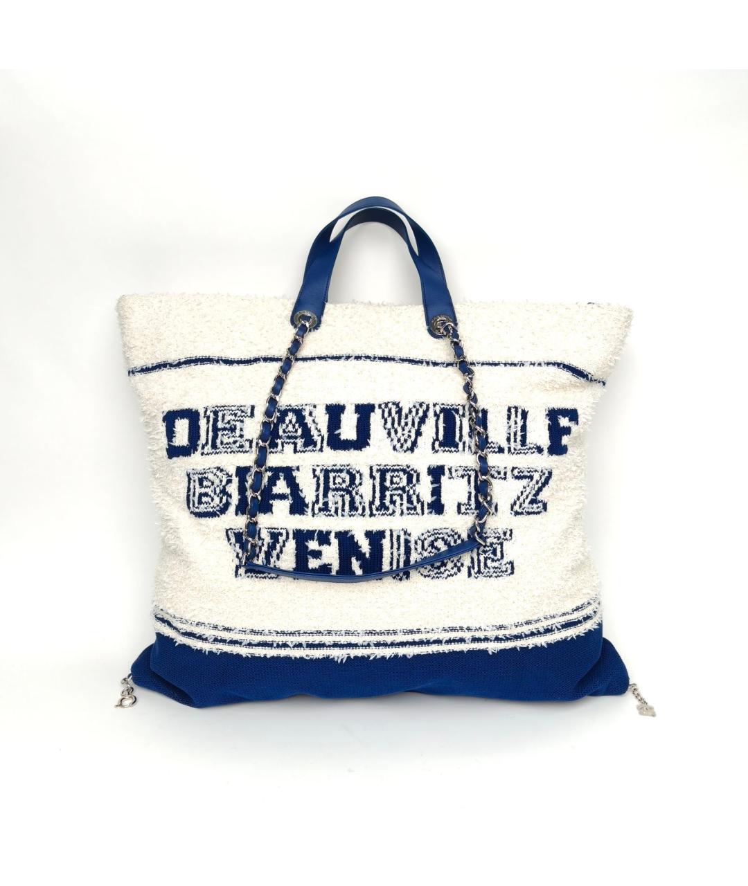 CHANEL Белая сумка через плечо, фото 4