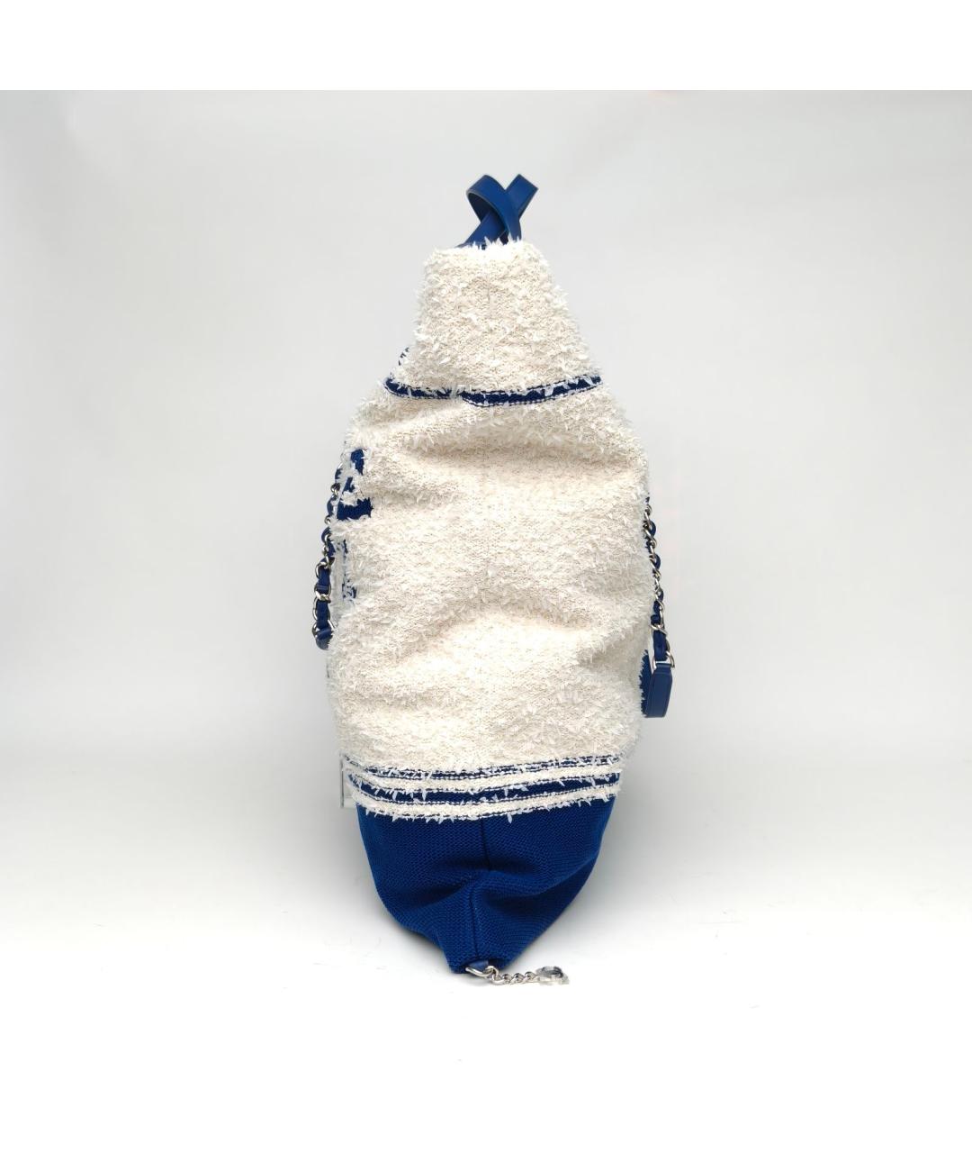 CHANEL Белая сумка через плечо, фото 3