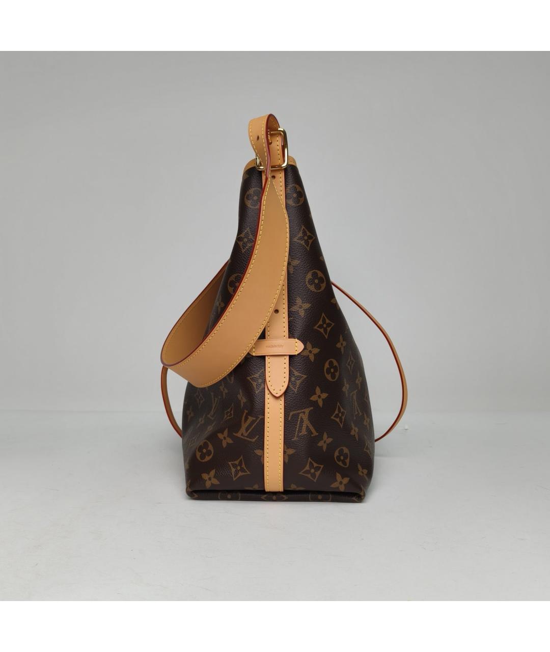 LOUIS VUITTON Коричневая сумка через плечо, фото 3