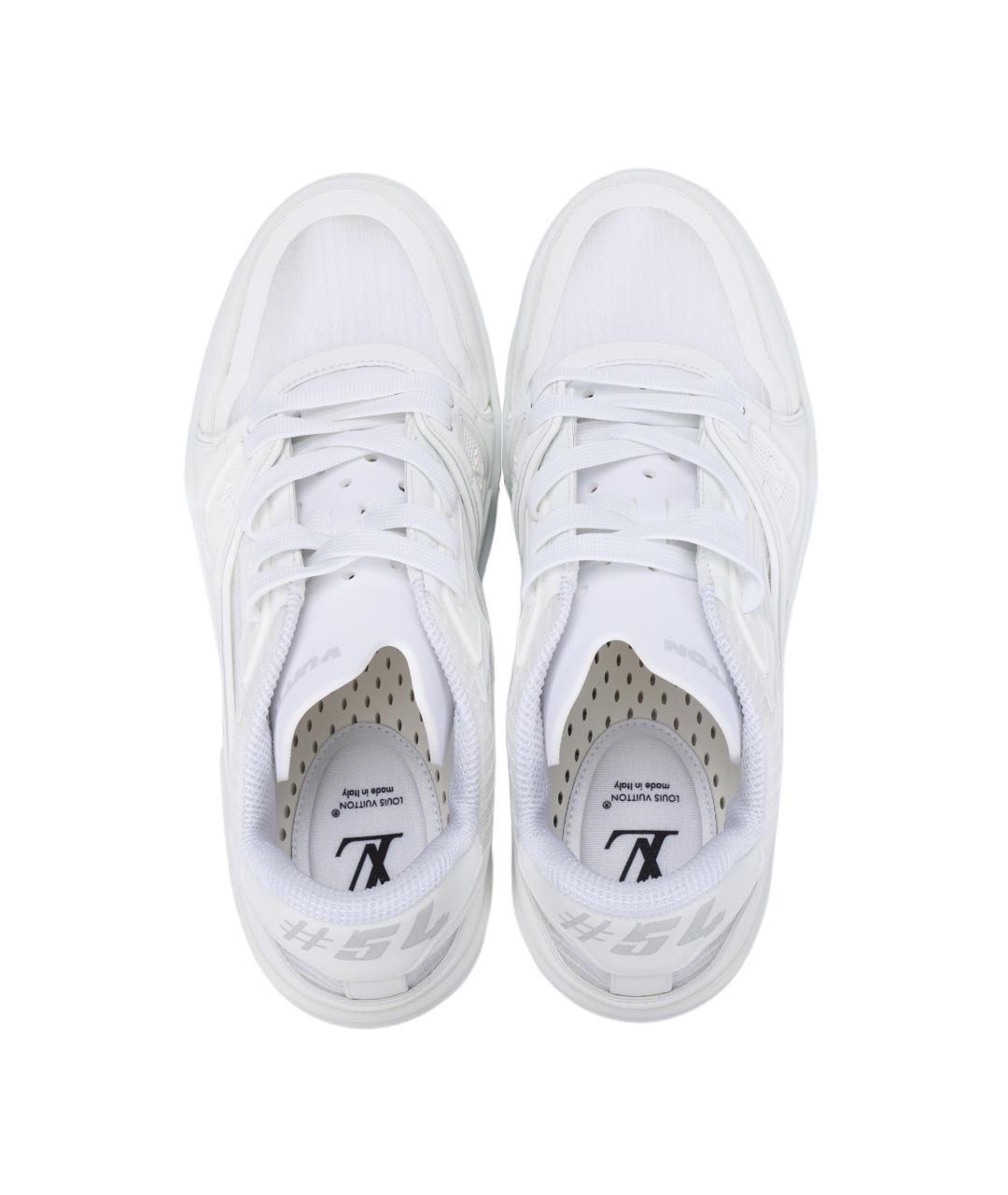 LOUIS VUITTON Белые кроссовки, фото 3