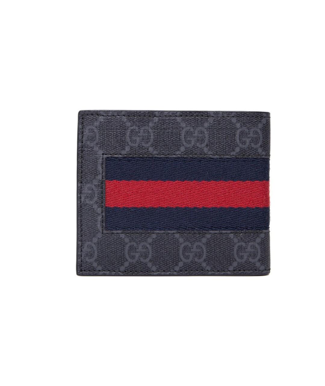 GUCCI Серый кошелек, фото 3