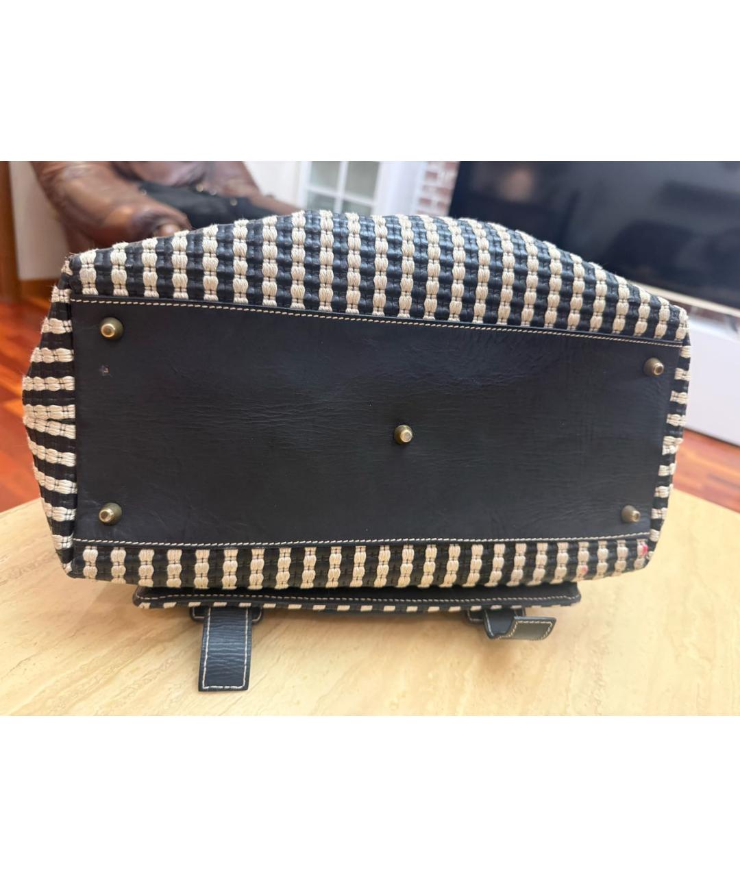 GIVENCHY Черная пелетеная сумка тоут, фото 5