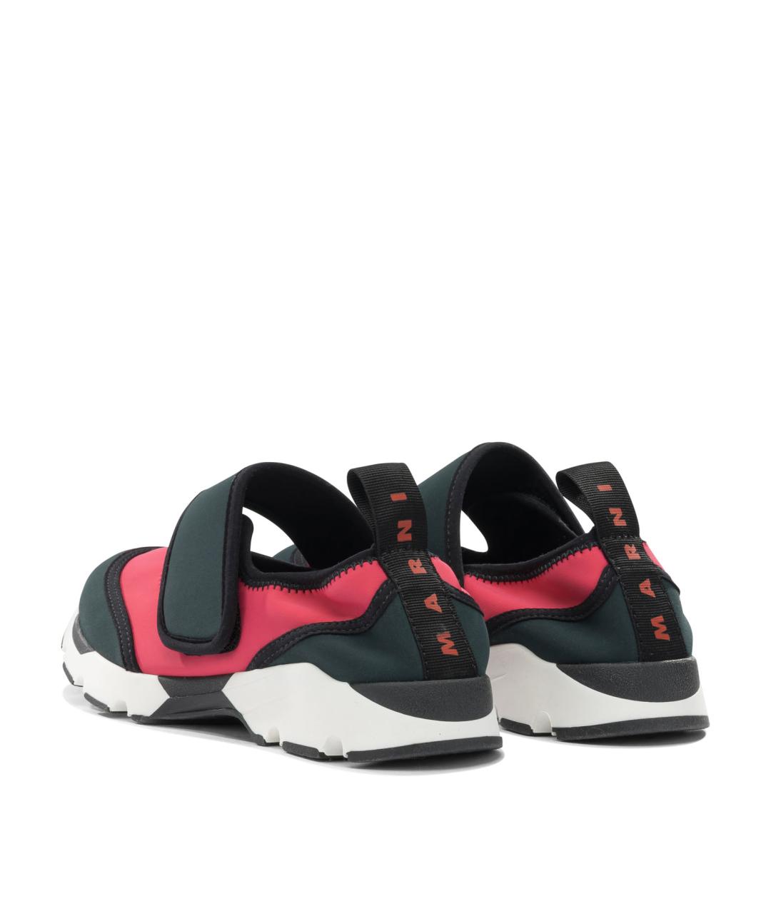 MARNI Мульти синтетические кроссовки, фото 4