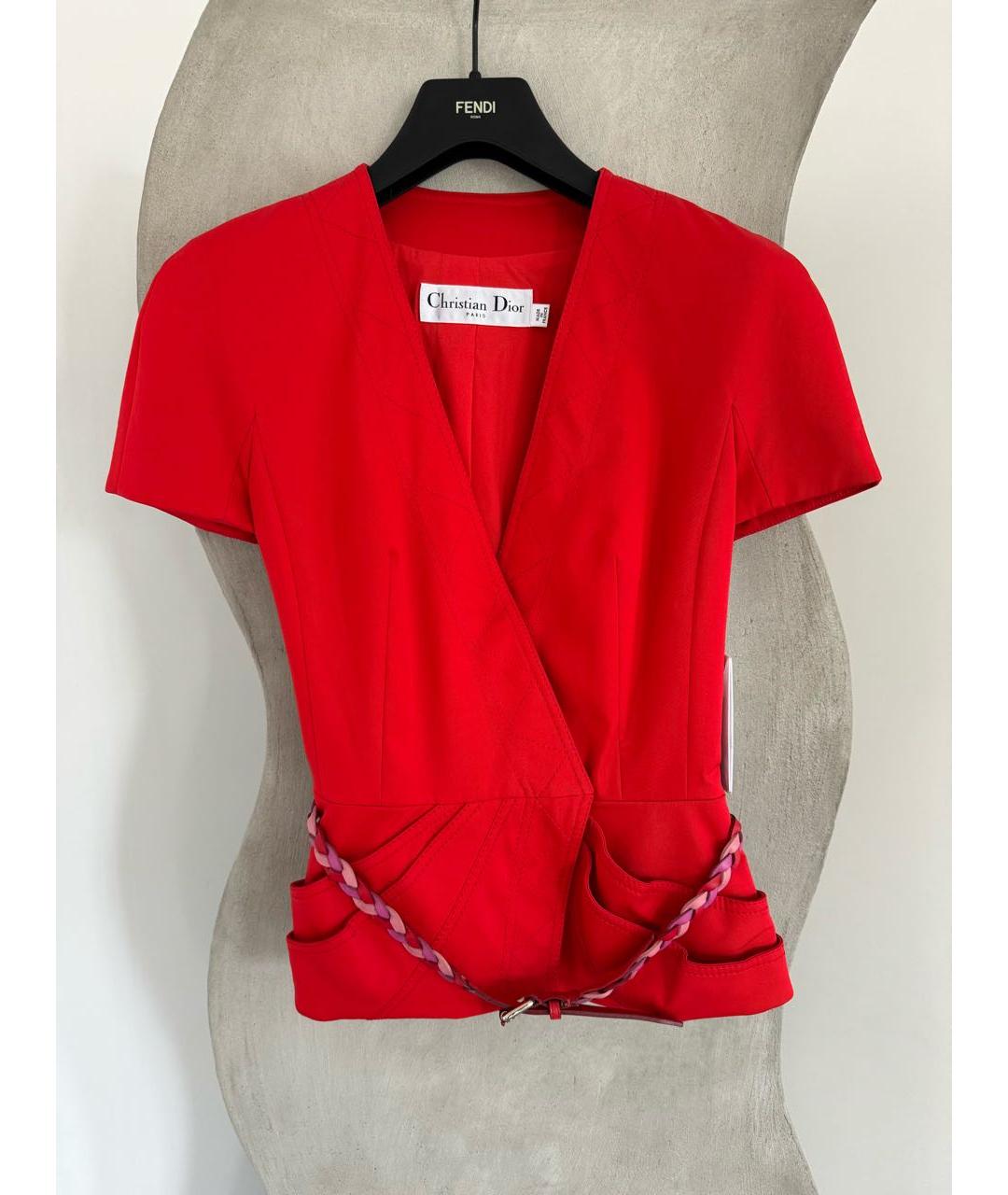 CHRISTIAN DIOR Хлопковый жакет/пиджак, фото 4