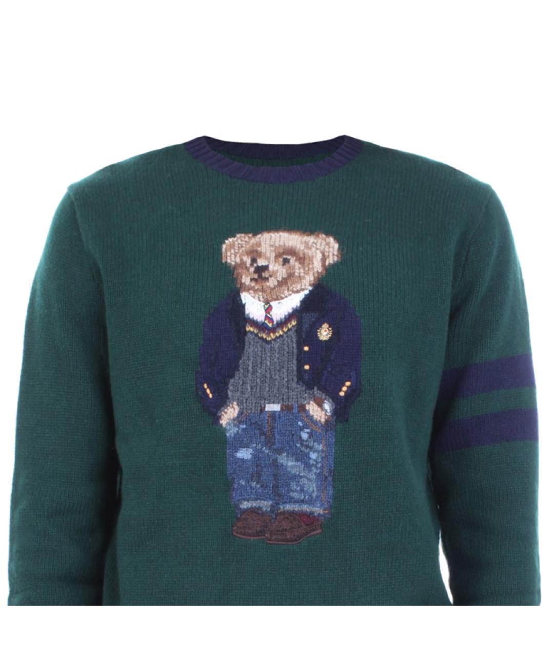 POLO RALPH LAUREN Зеленый джемпер / свитер, фото 5