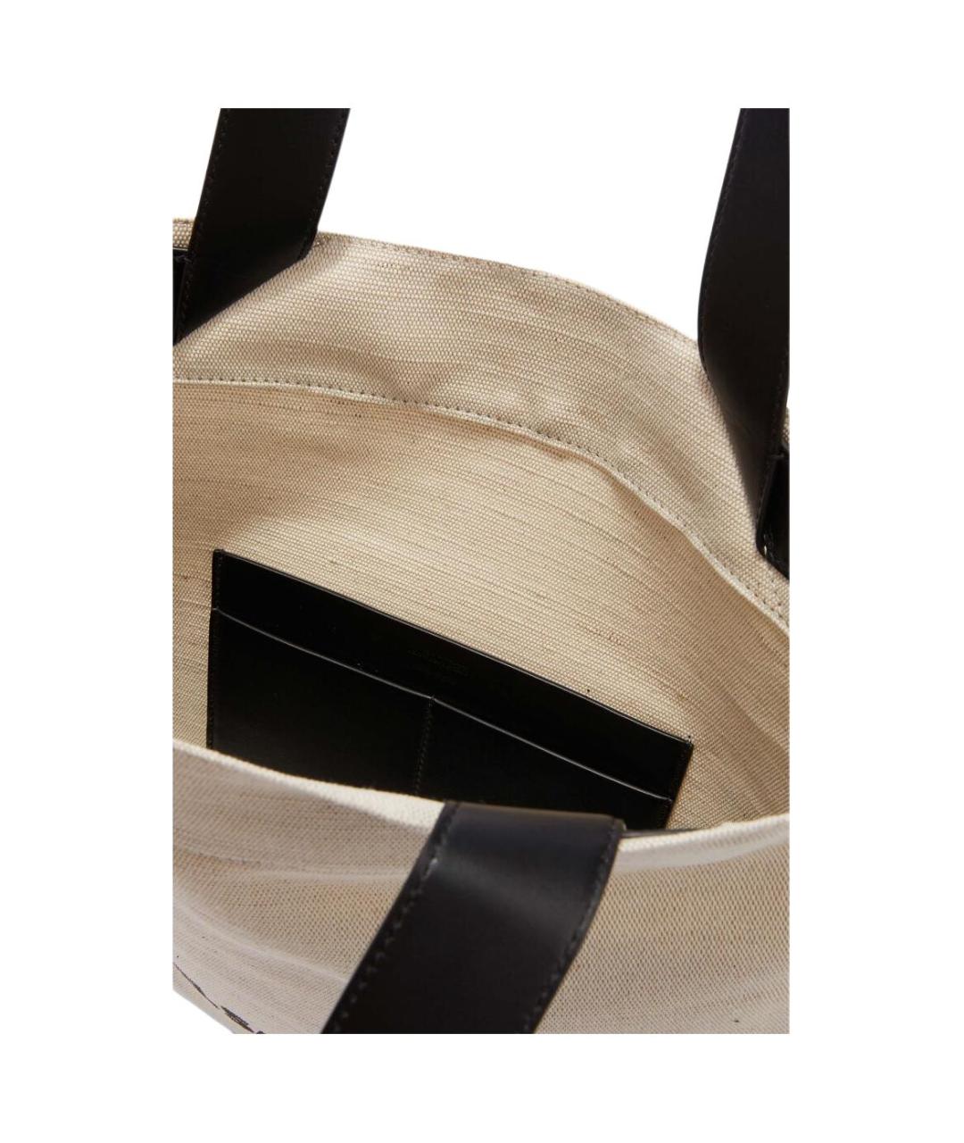 JIL SANDER Бежевая сумка на плечо, фото 3