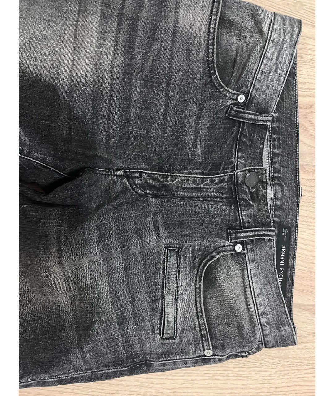 ARMANI EXCHANGE Серые джинсы скинни, фото 4