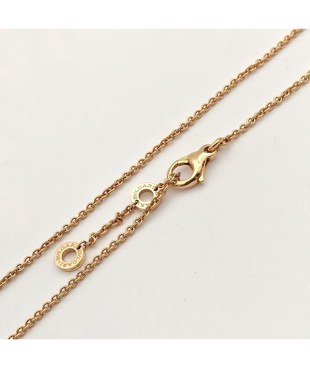 BVLGARI Золотое колье из розового золота, фото 6