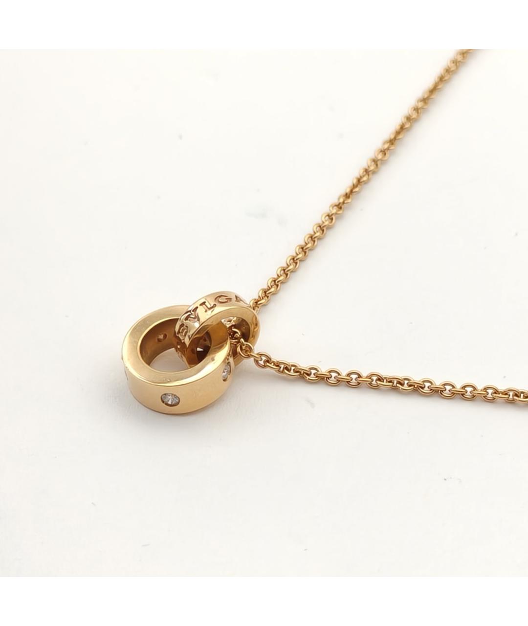 BVLGARI Золотое колье из розового золота, фото 4