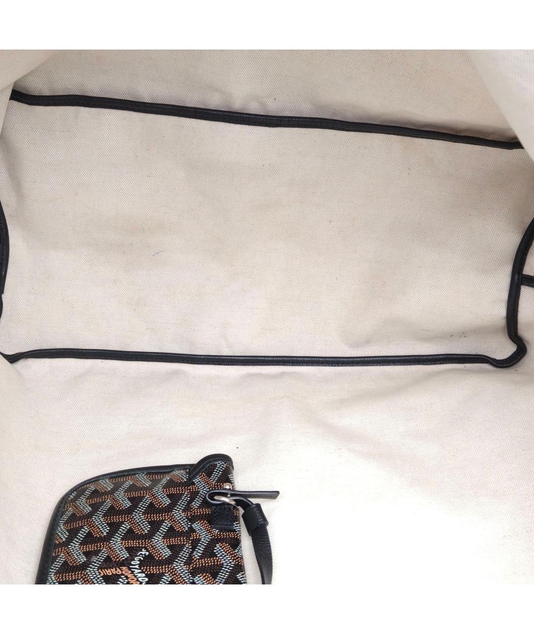 GOYARD Черная сумка тоут, фото 7
