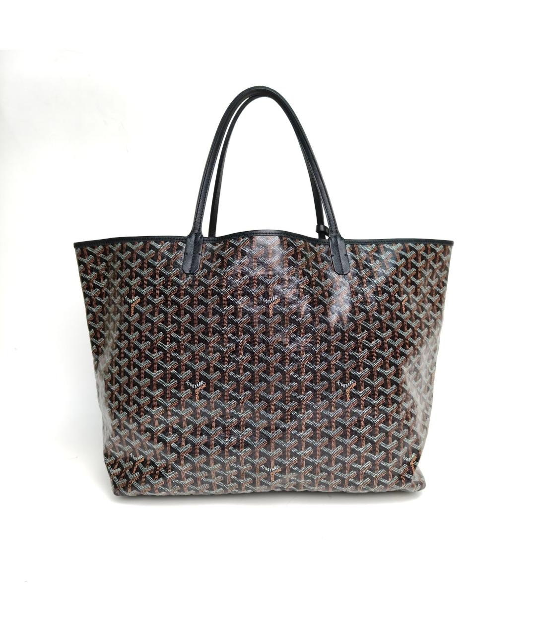 GOYARD Черная сумка тоут, фото 4