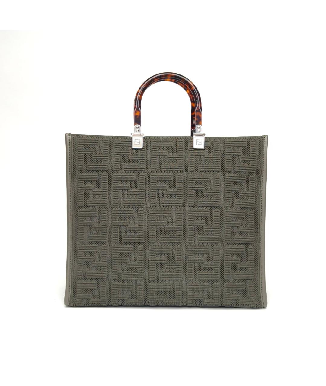 FENDI Зеленая сумка через плечо, фото 4