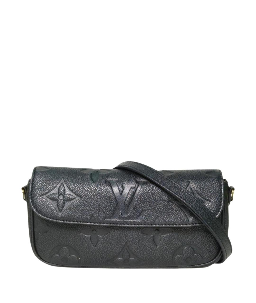 LOUIS VUITTON Черная кожаная сумка через плечо, фото 1