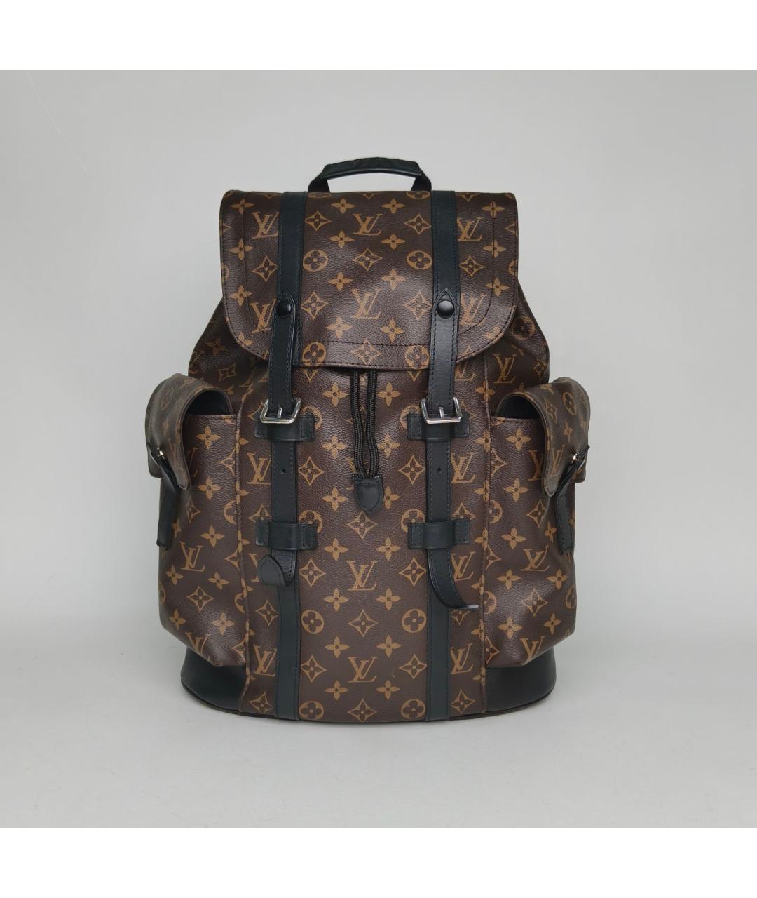 LOUIS VUITTON Коричневый рюкзак, фото 2