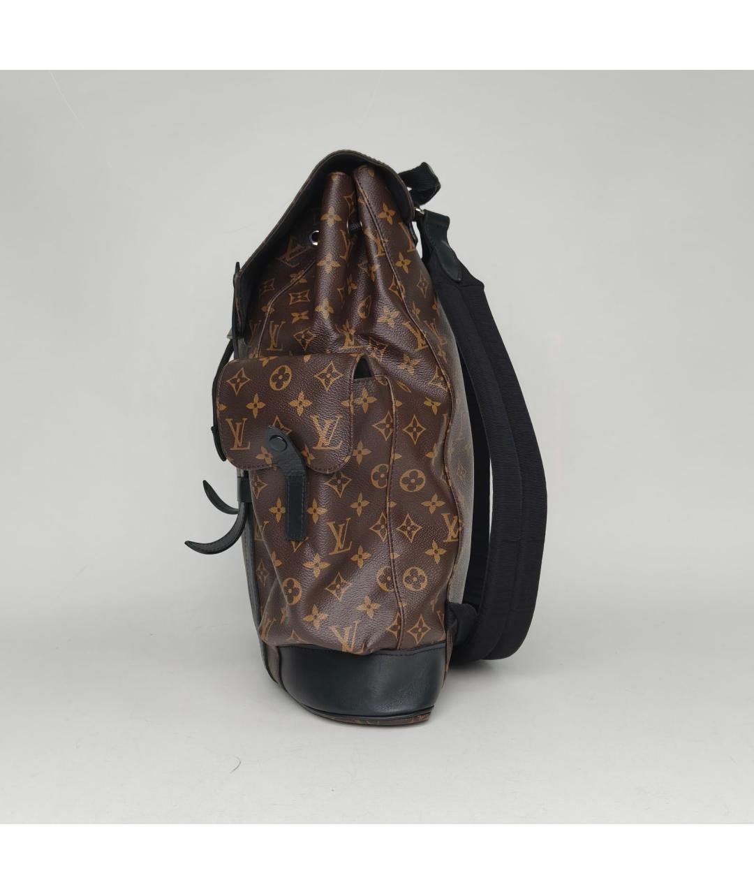 LOUIS VUITTON Коричневый рюкзак, фото 3