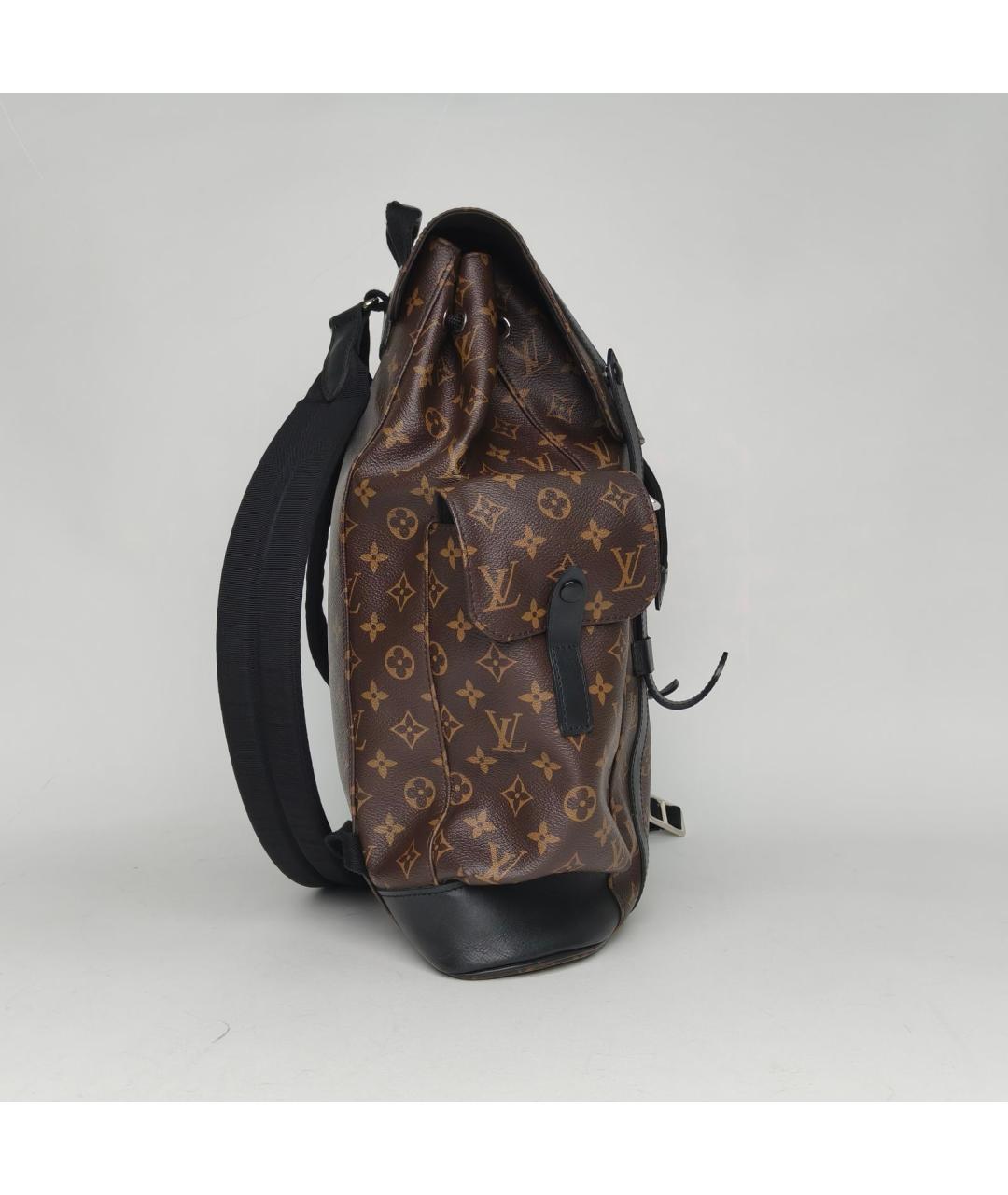 LOUIS VUITTON Коричневый рюкзак, фото 5