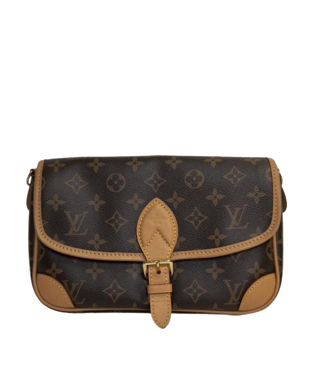 LOUIS VUITTON Коричневая сумка через плечо, фото 1