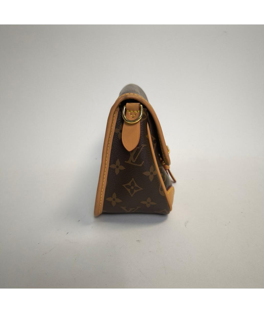 LOUIS VUITTON Коричневая сумка через плечо, фото 5