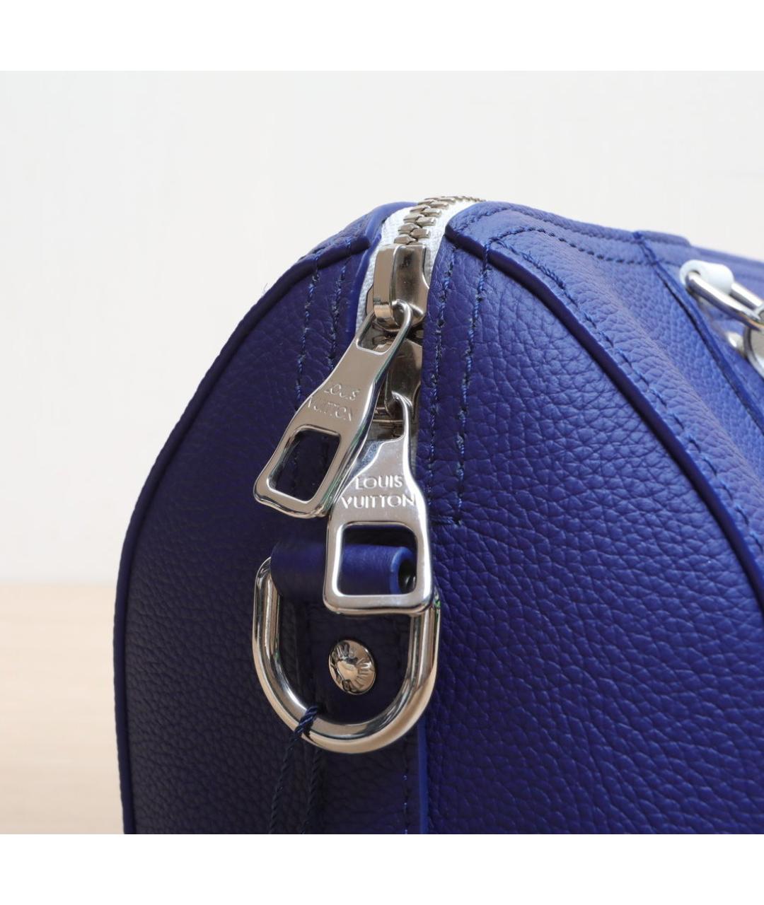 LOUIS VUITTON Синяя сумка через плечо, фото 7