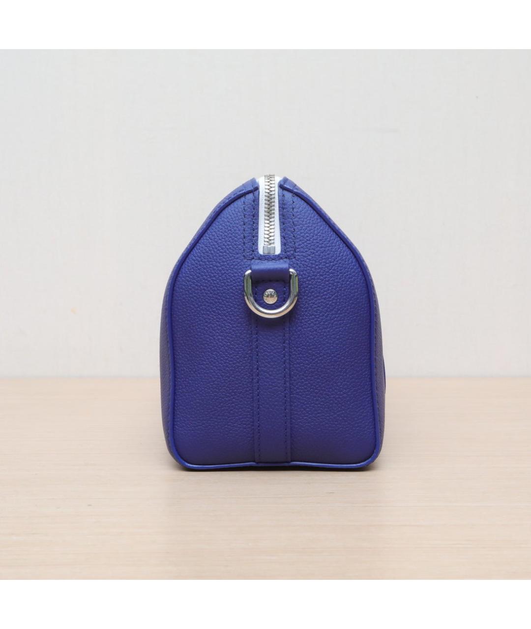 LOUIS VUITTON Синяя сумка через плечо, фото 4