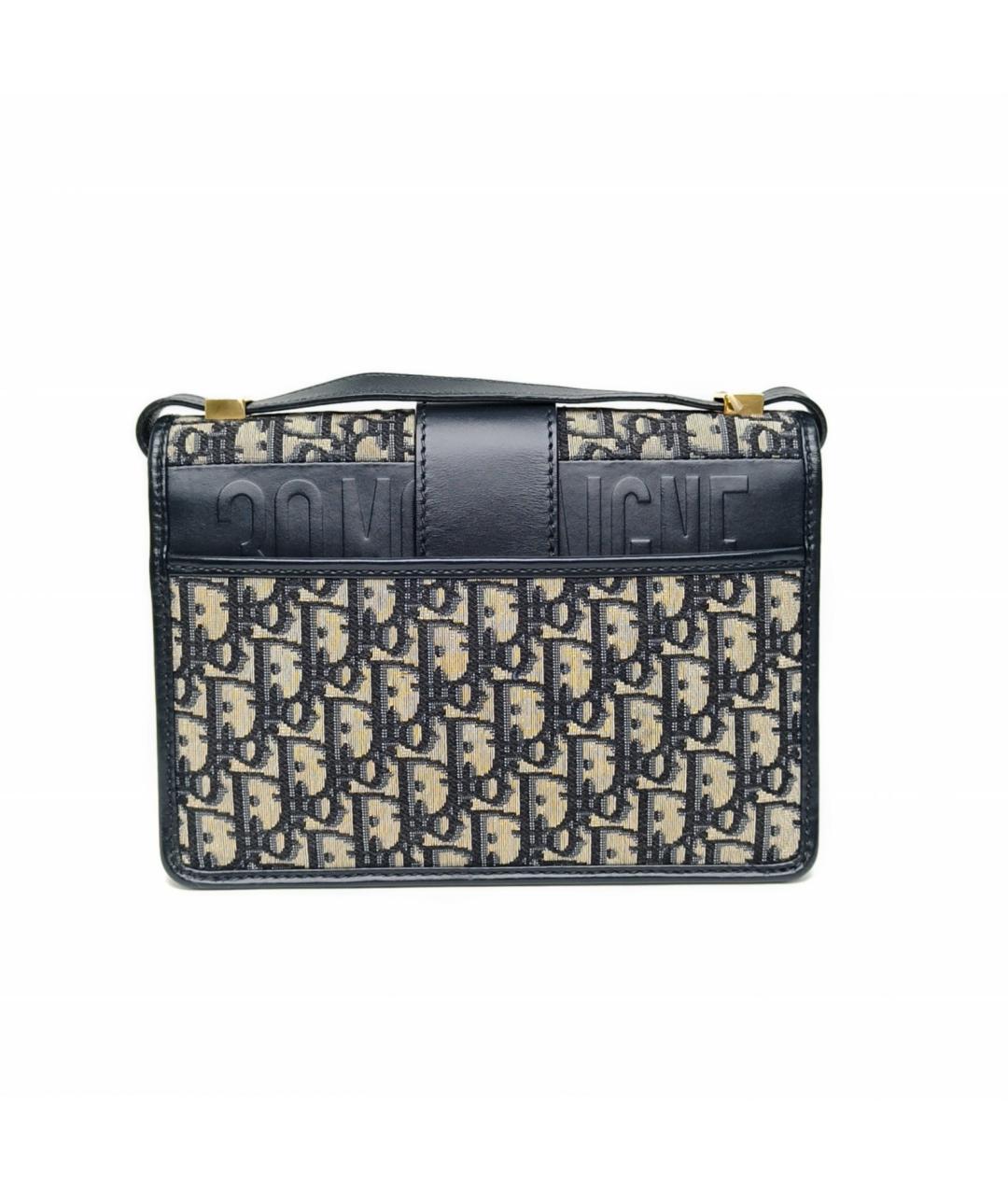 CHRISTIAN DIOR Темно-синяя сумка через плечо, фото 4