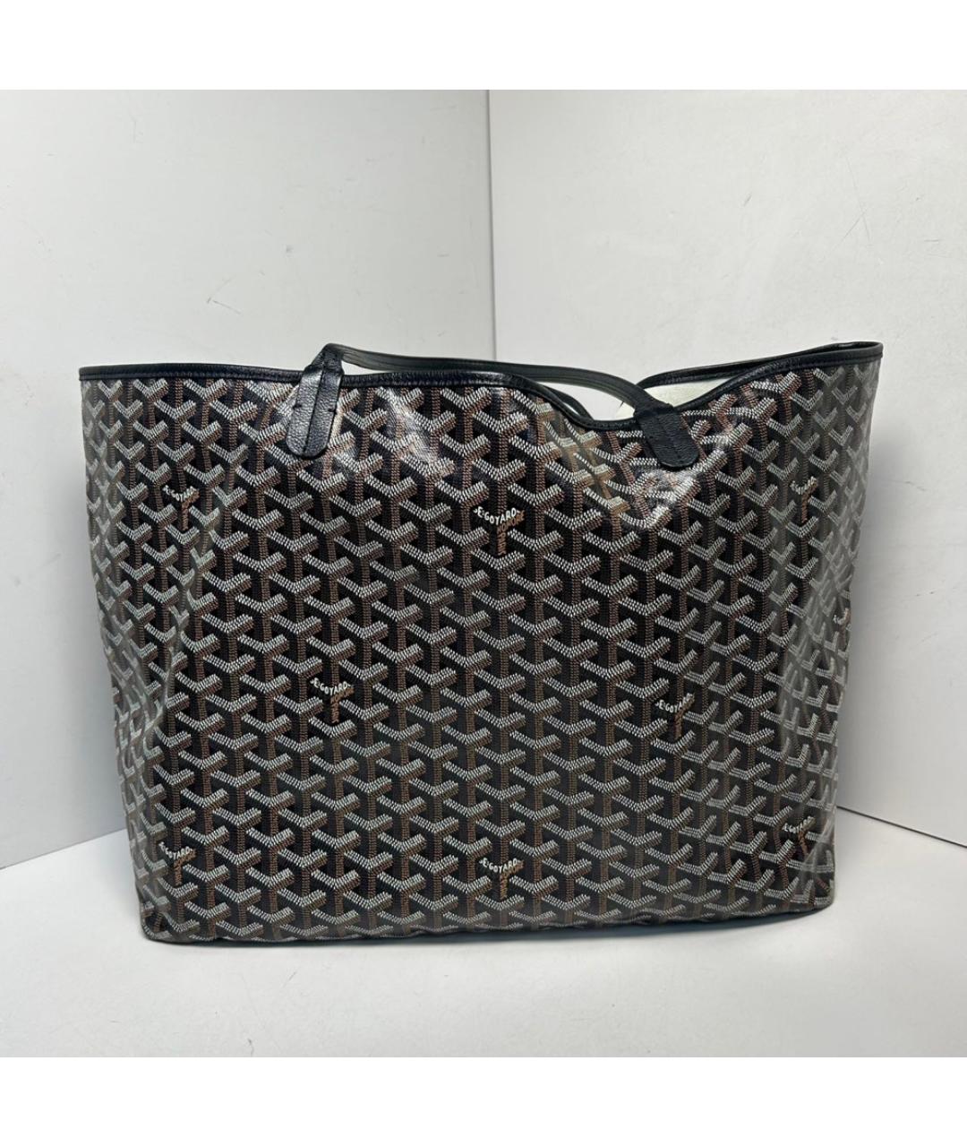 GOYARD Черная сумка тоут, фото 9