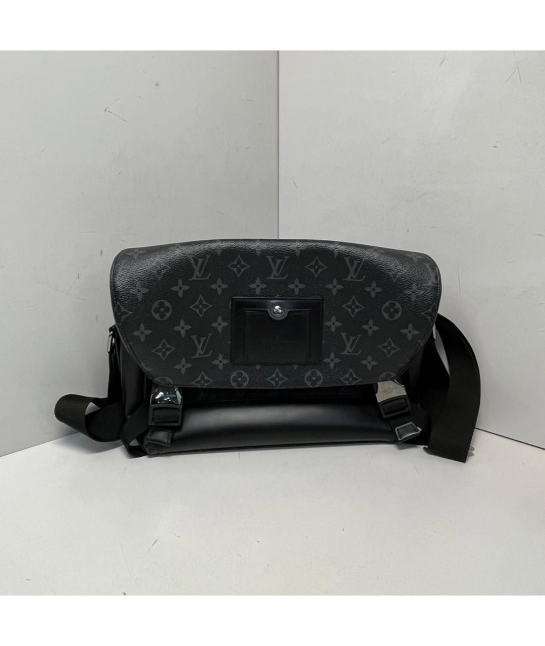 LOUIS VUITTON Черная сумка через плечо, фото 8