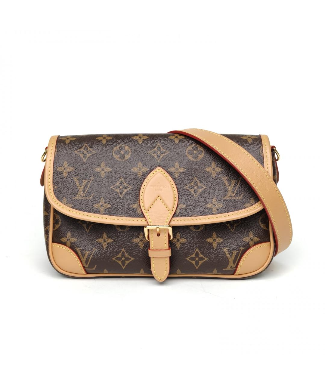 LOUIS VUITTON Коричневая сумка через плечо, фото 2