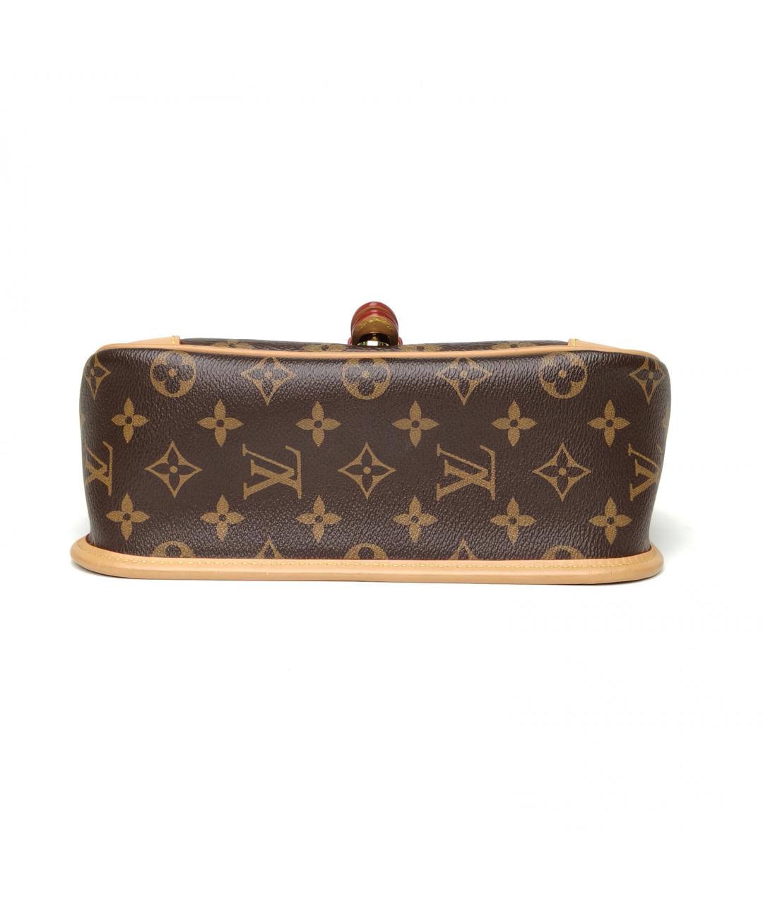 LOUIS VUITTON Коричневая сумка через плечо, фото 6