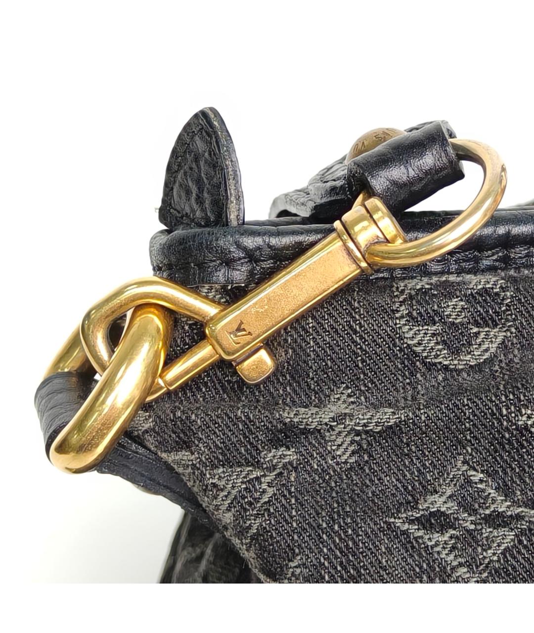 LOUIS VUITTON Черная сумка через плечо, фото 8