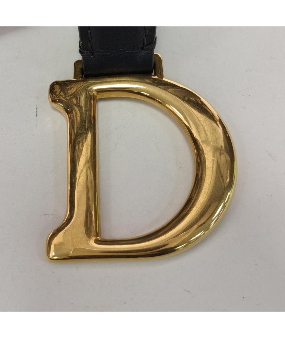 CHRISTIAN DIOR Темно-синяя сумка через плечо, фото 7