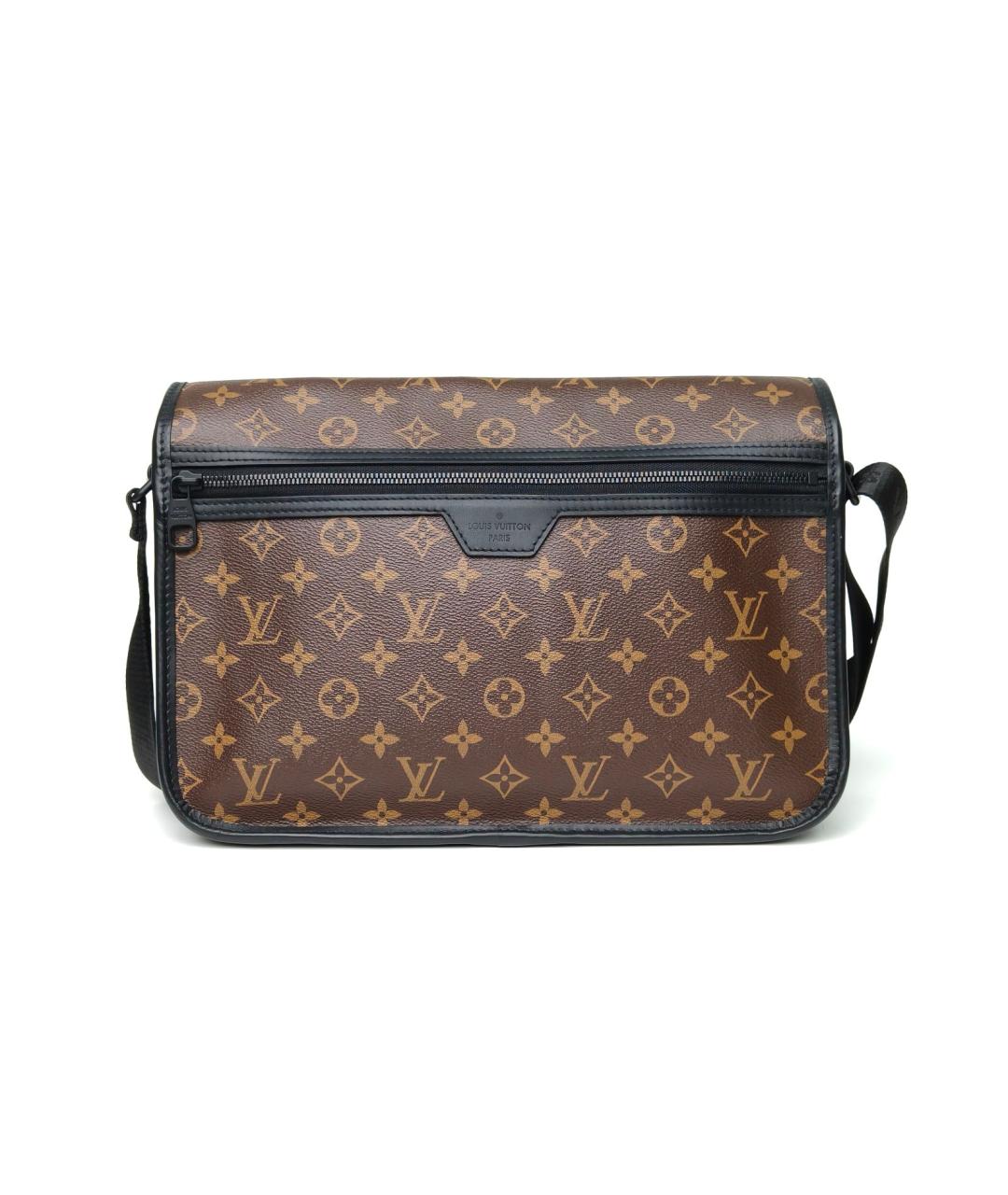 LOUIS VUITTON Коричневая сумка через плечо, фото 4