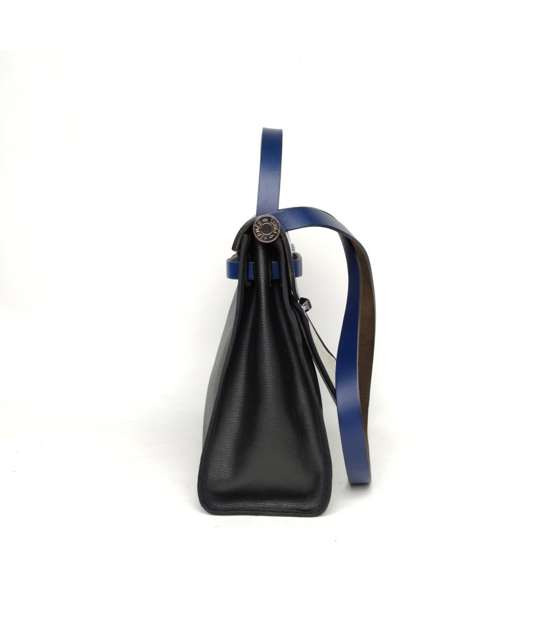 HERMES Темно-синяя сумка через плечо, фото 3