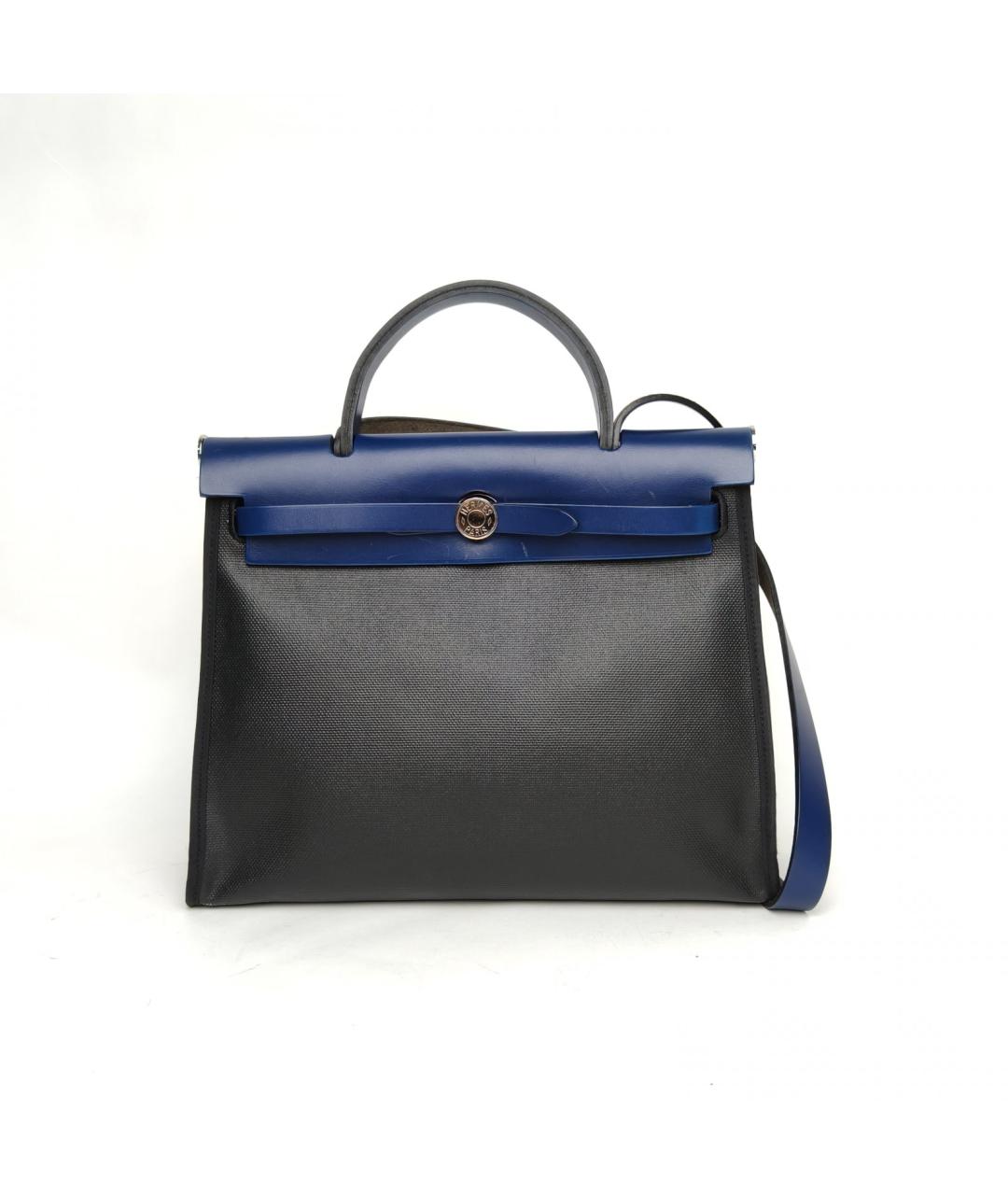 HERMES Темно-синяя сумка через плечо, фото 2