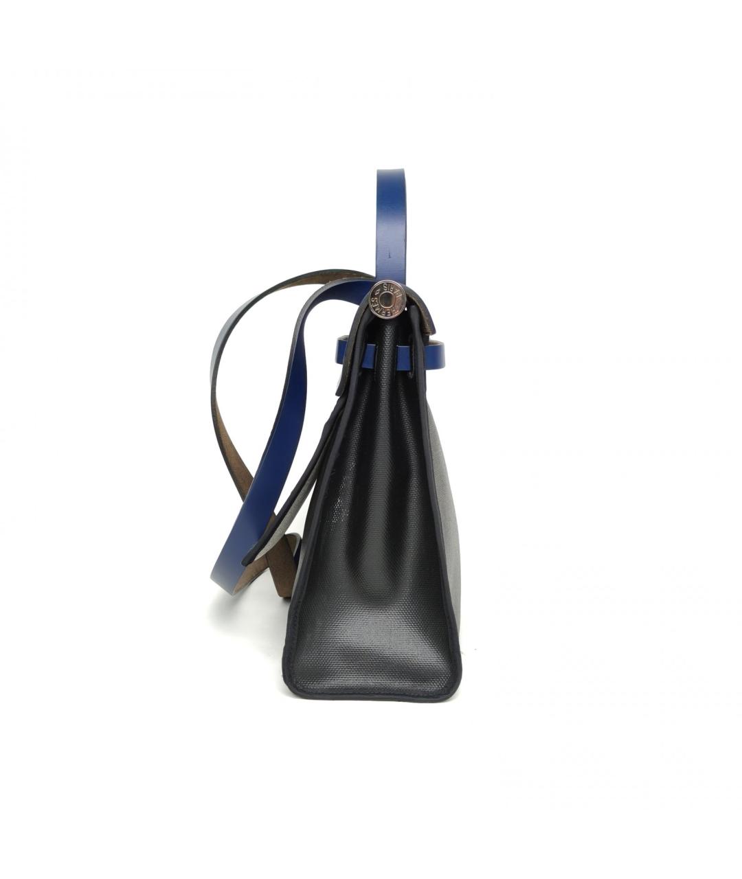 HERMES Темно-синяя сумка через плечо, фото 5