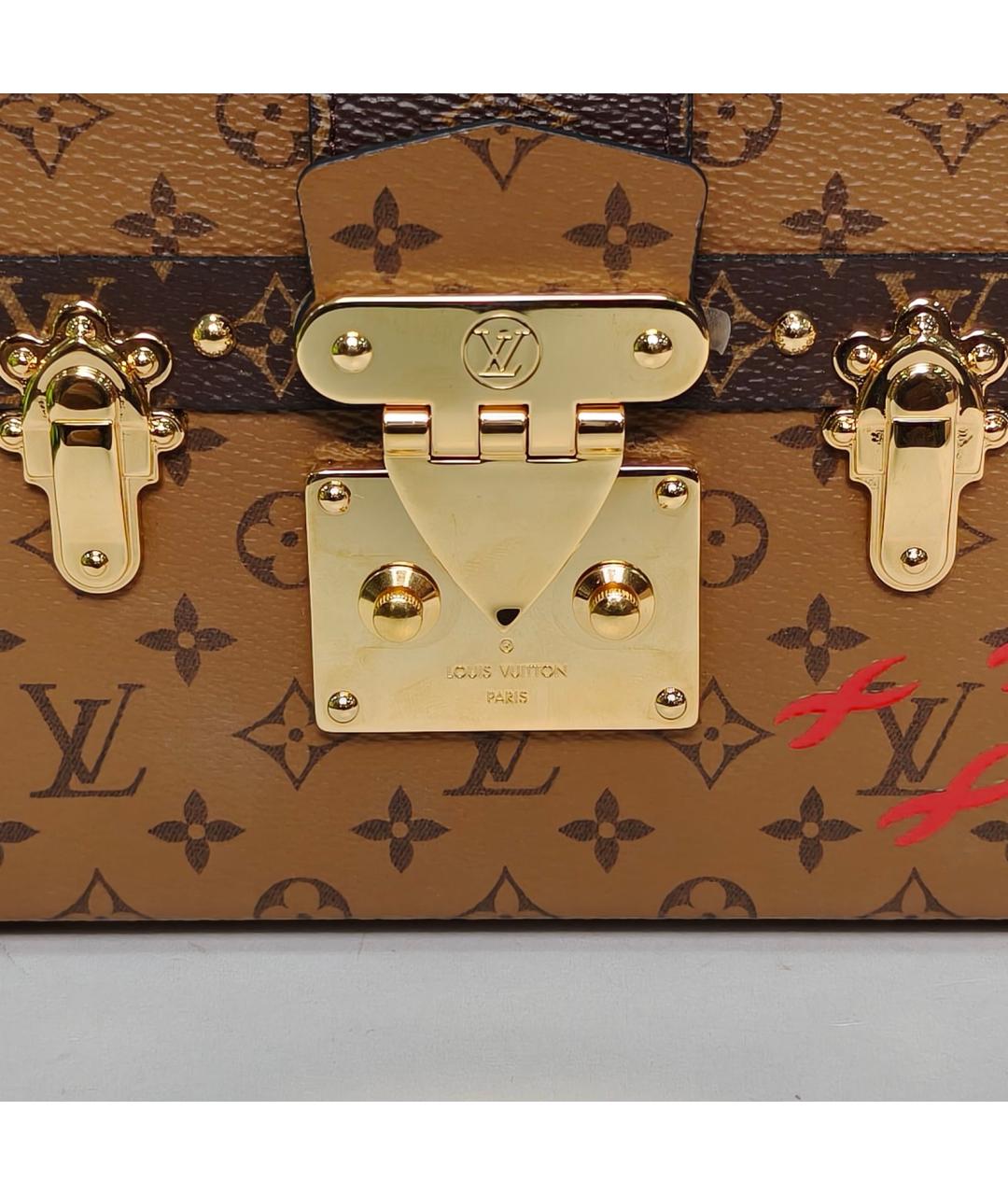 LOUIS VUITTON Коричневая сумка через плечо, фото 8